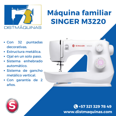 Maquina familiar SINGER M3220