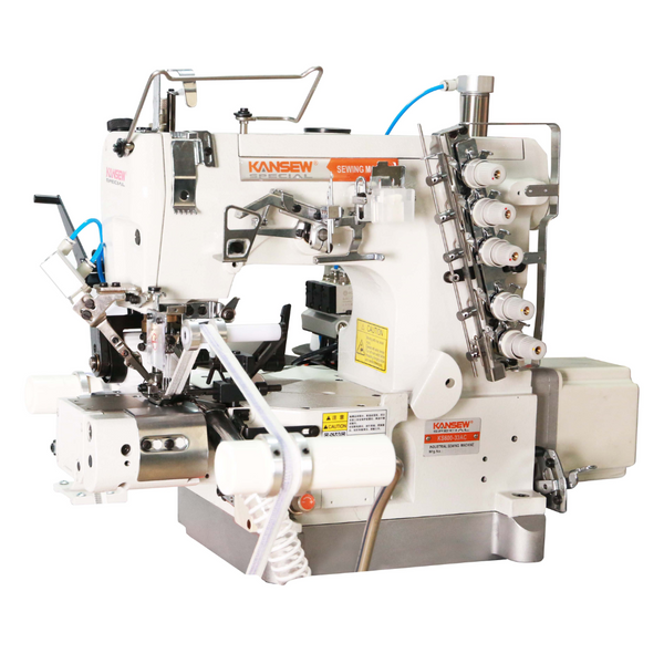 MÁQUINA COLLARIN CUCHILLA DERECHA ELECTRÓNICA KANSEW KS600-33AC