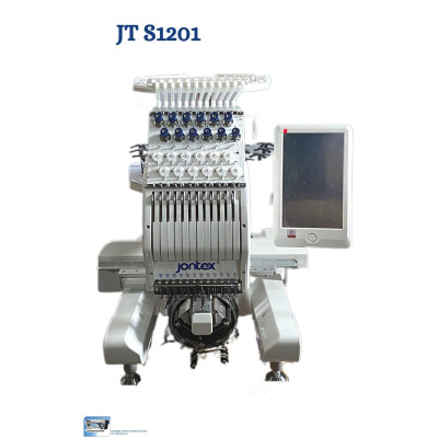 Bordadora industrial de un (1) cabezal de 12 hilos JONTEX
