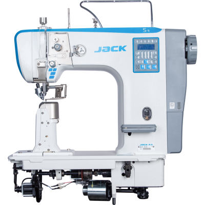 Maquina Triple transporte de poste JACK electronica 2 agujas