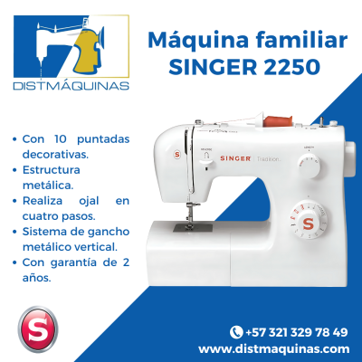 Máquina familiar singer Tradition 2250