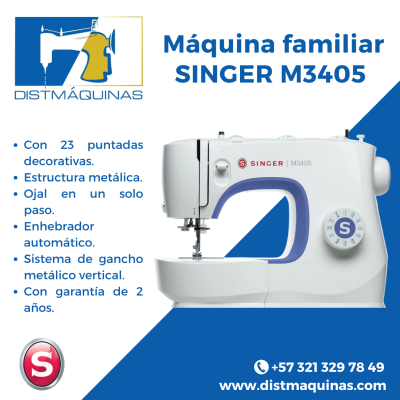 Maquina familiar Singer M3405